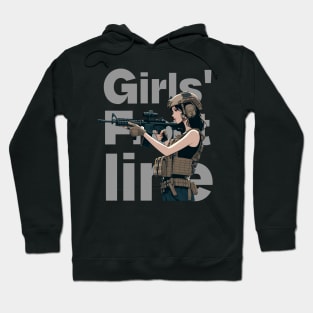 Girls' Frontline Tactical Chic Tee: Where Strength Meets Style Hoodie